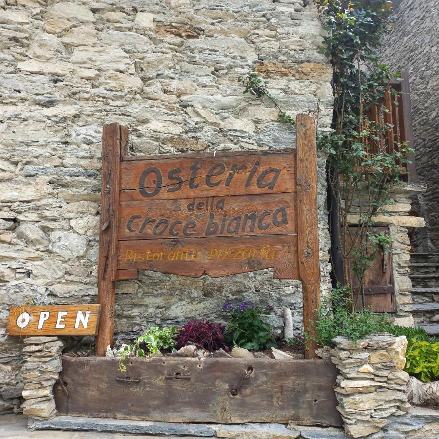 Albergo Diffuso La Marmu Osteria Della Croce Bianca Marmora Exterior photo